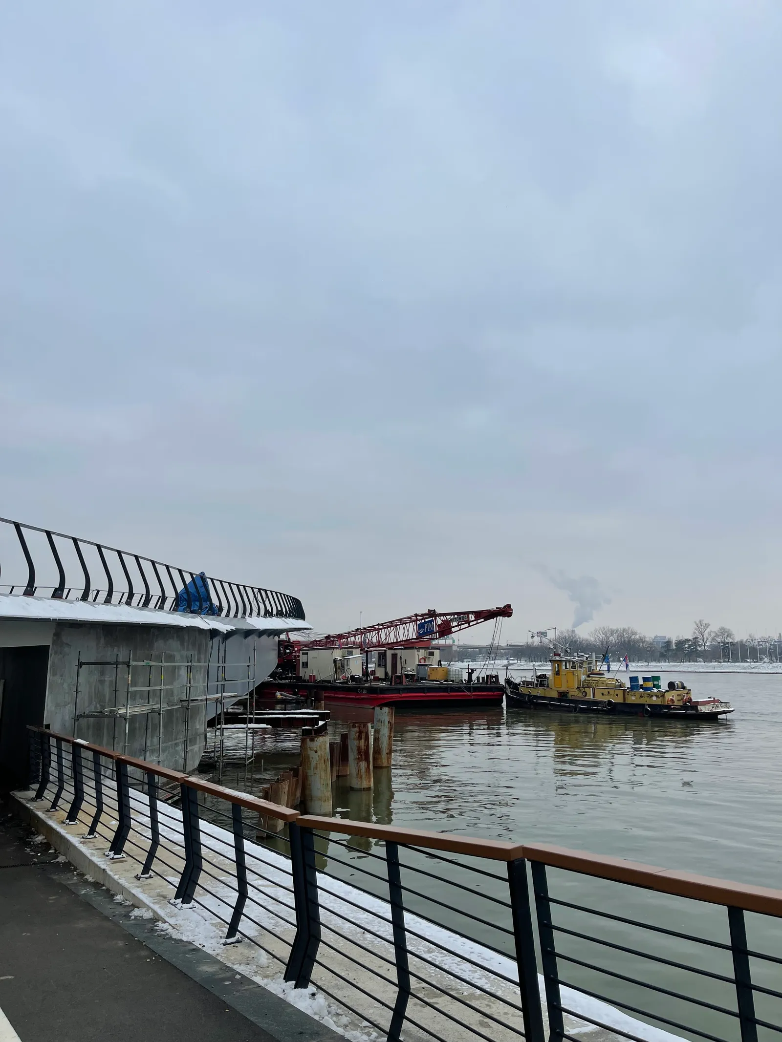 Sava River, Belgrade, Serbia